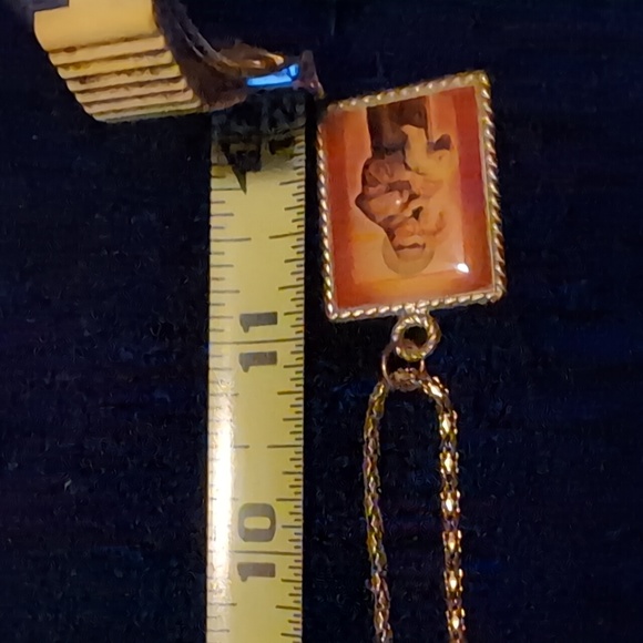 St. Joseph and Baby Jesus Pendant with Chain - Picture 6 of 6